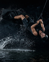 Wakeboarder Sprung Wasser